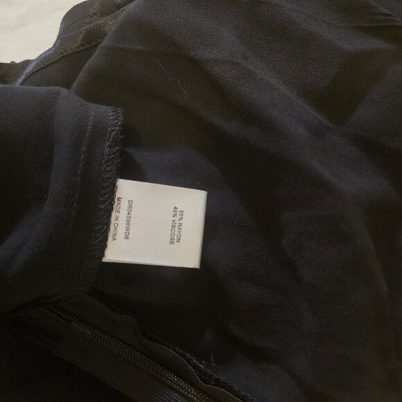 Black Satin Lace-Up Back Mini Dress – Sleek Fit, Night Out Glam 🖤 - Picture 6 of 6